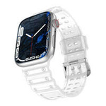 Strap Triple Protection strap for Apple Watch SE, 8, 7, 6, 5, 4, 3, 2, 1 (41, 40, 38 mm) band bracelet transparent