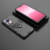 Ring Armor-Hülle für Xiaomi 13 Lite, gepanzerte Abdeckung, magnetischer Halterungsring, schwarz