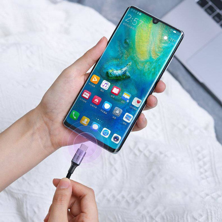 Ugreen Kabel USB Typ C - USB Typ C Power Delivery 100W Quick Charge FCP 5A 3m graues Kabel (90120 US316)