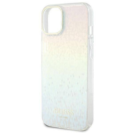 Guess nakładka do iPhone 12 / 12 Pro 6,1&quot; GUHCP12MHDECMI HC IML FACETED MIRROR DISCO IRIDESCENT