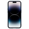 Nillkin Textured S Case iPhone 14 Pro Max gepanzerte Hülle mit Kameraabdeckung blau