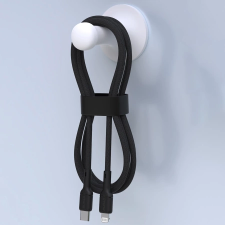 Dudao L9X 30W USB-C - Lightning Kabel 2m - Schwarz