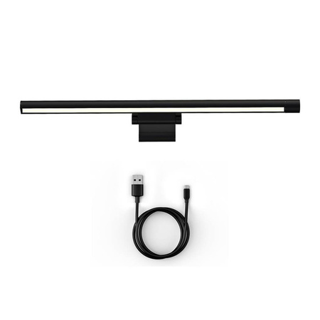Baseus i-wok Pro series USB stepless dimming screen hanging light (fighting) Black