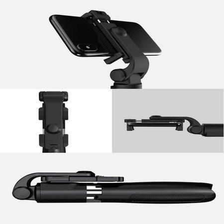TECH-PROTECT L01S WIRELESS SELFIE STICK TRIPOD BLACK