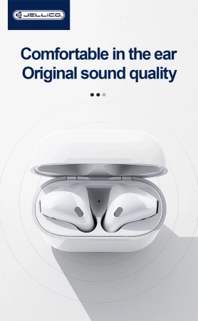 JELLICO słuchawki bezprzewodowe AirBlue C Biały