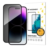 Wozinsky Privacy Glass tempered glass with anti-spy filter for iPhone 16 Plus