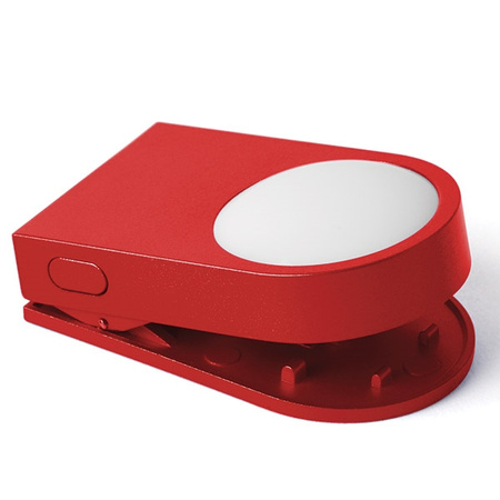 Lexon Lucie klips LEDczerwony/red LL121R