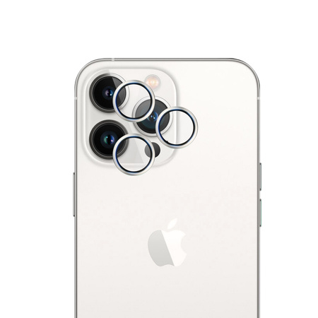 Apple iPhone 14 Pro/14 Pro Max - HARDY Lens Protection Pro Silver