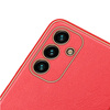 Dux Ducis Yolo elegant cover made of ecological leather for Samsung Galaxy A13 5G red