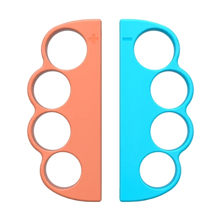 Nintendo Switch 23-in-1 Family Accessory Pack 2 - Orange and Blue Set