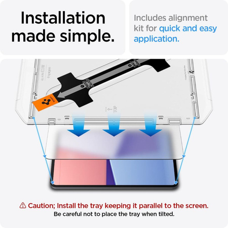 Szkło hartowane Spigen Glas.tR EZ Fit na iPad Pro 13.7'' 2024