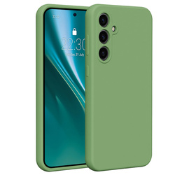 Nakładka Etteri Silicone Case do Samsung Galaxy S23 FE jasnozielona