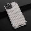 Honeycomb case for iPhone 14 armored hybrid cover black