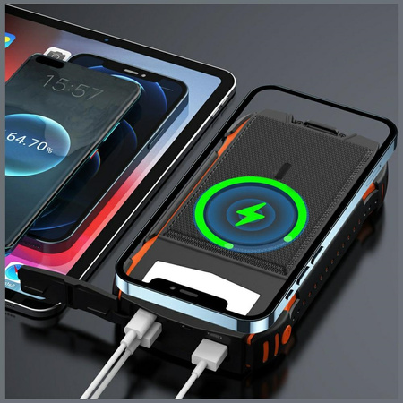 4smarts Powerbank Solarny TitanPack Rugged UltiMag 20000mAh black/czarny 496560