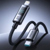 Joyroom S-A16 Pro Prism Series 30W USB-C - Lightning Kabel mit Display 1,2m - Schwarz