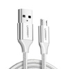 UGREEN micro USB Cable QC 3.0 2.4A 1m (White)