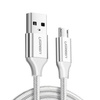 Kabel USB do Micro USB UGREEN QC 3.0 2.4A 2m (biały)