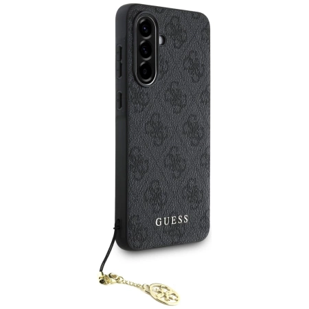 Guess 4G Charms Collection Hülle für Samsung Galaxy A56 - Schwarz