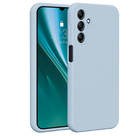 Nakładka Etteri Silicone Case do Samsung Galaxy A15 4G / A15 5G jasnoniebieska