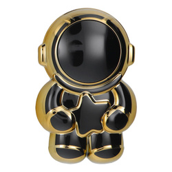 Stojak na telefon ASTRONAUTA - naklejany - czarny