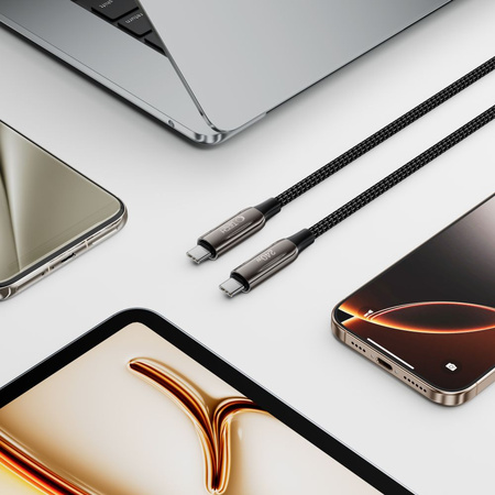 TECH-PROTECT UB10T ULTRABOOST TYPE-C CABLE PD240W/QC4.0 100CM BLACK