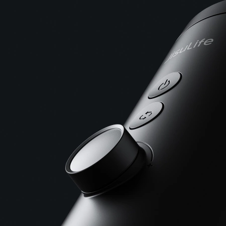 Jisulife Table Fan Pro3 10000mAh Desktop Turbine Fan with Filter - Dark Gray