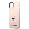 Karl Lagerfeld Silicone NFT Choupette - Etui iPhone 14 Plus (różowy)