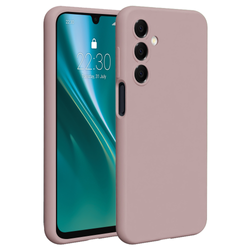 Nakładka Etteri Silicone case do Samsung Galaxy A17 jasnoróżowa