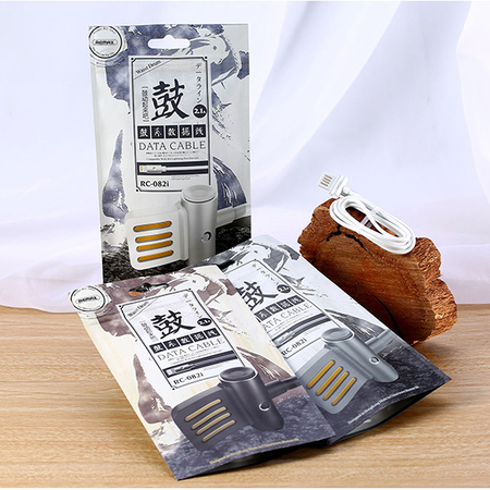 REMAX Kabel Waist Drum RC-082m - USB na Micro USB - Czarny