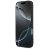 Guess Fixed Glitter Big 4G Hülle für iPhone 17 - Schwarz