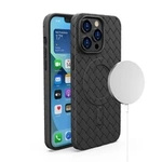 MagSafe Woven Case für iPhone 15 Pro Max – Schwarz