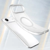 Etui Magnetic Abrasive na iPhone 17 Air kompatybilne z MagSafe - matowe białe