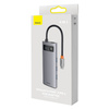 Stacja dokująca HUB Baseus Metal Gleam Series 4 w 1 USB Typ C - 4 x USB 3.2 Gen. 1 (WKWG070013)