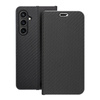 Kabura LUNA Book Carbon do SAMSUNG S23 FE czarny