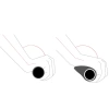 Rockbros BT1802GR bicycle grips - gray
