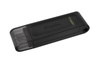 Kingston pendrive 128GB USB-C DT70 czarny