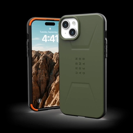 UAG Civilian Magsafe - protective case for iPhone 15 Plus (olive)