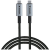 Kabel Verbatim Sync & Charge USB-C do USB-C 240W 40Gb/s 120cm czarny 31847