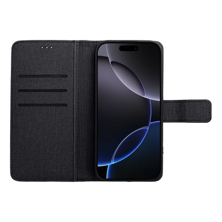 Kabura GOMMA Book do SAMSUNG S25 czarny