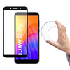Wozinsky Full Cover Flexi Nano folia szklana szkło hartowane z ramką Huawei Y6p czarny