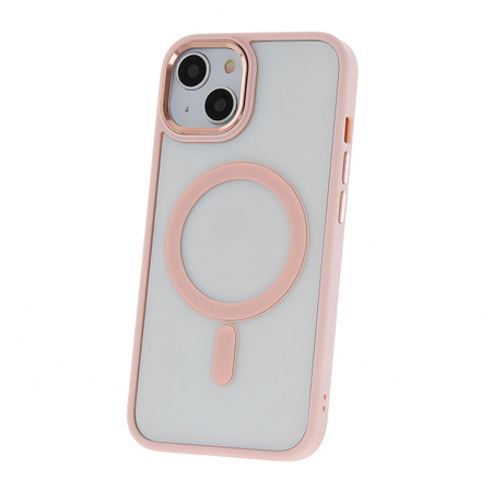 Nakładka Satin Clear Mag do iPhone 14 Pro 6,1&quot; różowa