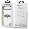 Karl Lagerfeld IML Karl Sketch Logo MagSafe Case for iPhone 17 Air - Transparent