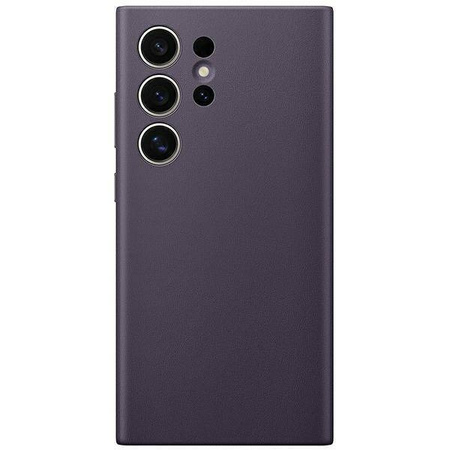 Samsung Vegan Leather Case GP-FPS928HCAVW für Samsung Galaxy S24 Ultra – Dunkelviolett