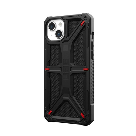 UAG Monarch - Schutzhülle für iPhone 15 Plus (Kevlar schwarz)