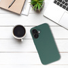 Tel Protect Silicone Premium do Iphone 16 ciemnozielony