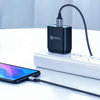KABEL UGREEN USB-A/USB-C QUICK CHARGE 3.0 3A 1M SZARY