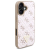 Original Case IPHONE 16 Guess Hardcase New 4G Triangle (GUHCP16SPG4GPH) white