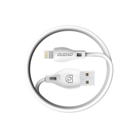 Dudao przewód kabel USB Typ C 2.1A 1m biały (L4T 1m white)