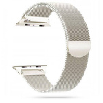 Strap for APPLE WATCH 4 / 5 / 6 / 7 / 8 / SE / ULTRA (42 / 44 / 45 / 49 MM) Tech-Protect Milaneseband Starlight