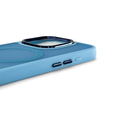 Etui Wozinsky Fashion Case MagSafe na Samsung Galaxy S25 - niebieskie